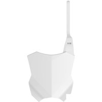 Polisport Front Number Board - Kawasaki KXF250 2017-23, KXF450 2016-23 - White
