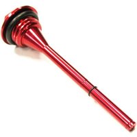 Apico Long Oil Fill Plug With Dipstick - Honda CRF250R 2004-09, CRF250X 2004-19, 450X 2004-18 - Red