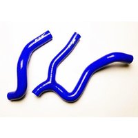 Image of WM111YB - WM111YB - KSX Radiator Hose Kit - Husqvarna FC350 2019-21, KTM SXF350 2019-20 - Blue