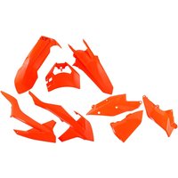 Image of KTKIT523F@FFLU - KTKIT523@FFLU - UFO Full Plastics Kit - KTM EXC 250/300 & EXC-F 250/350/500 2017-19 - Fluro Orange