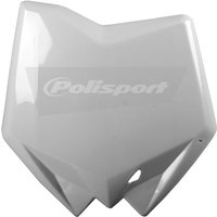 Polisport Front Number Board - Husqvarna MX 2005-11- White