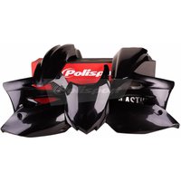 Polisport Full Plastics Kit - Kawsaki KXF450 2013-15 - Black