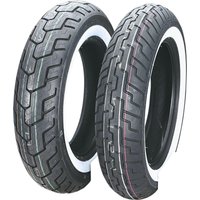 650759 - Dunlop D404 Rear Wide Whitewall Rear Tyre - 150/90-15"