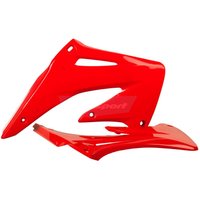 Polisport Radiator Scoops - Honda CRF450R 2002-04 - Red