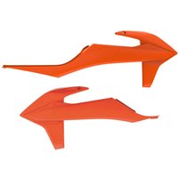 Polisport Radiator Scoops - KTM SX/SXF/XC-F 2019-22, EXC/EXC-F/XC-W 2020-22 - Orange