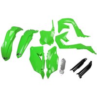 Image of KAKIT227F@999A - UFO Full Plastics Kit - Kawasaki KXF450 2019-20 - Green