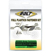 Image of Bolt Hardware Plastics Fastener Kit - Kawasaki KLX110 2002-2025