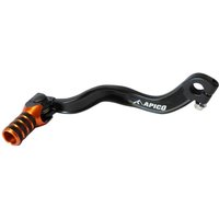 Apico Elite Gear Pedal - KTM SX65 2001-08, Beta Evo/Rev 80 2003-22 - Black/ Orange