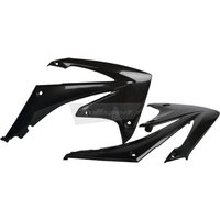Polisport Radiator Scoops - Honda CRF250R 2010-13, CRF450R 2009-12 - Black