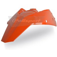 Polisport Rear Fender/ Side Panels - KTM SX 2007-10, EXC 2008-11 - Orange