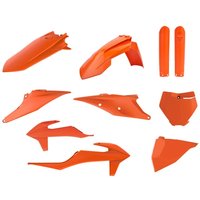 Polisport Full Plastics Kit - KTM SX 125/150/250 & SXF 250/350/450 & XC/XC-F 125/250/300/350/450 2019-22 - Orange