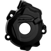 Polisport Ignition Cover Protector - KTM SXF250 2013-15, SXF350 2012-15, Husqvarna FC 250/350 2014-15 - Black