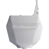Polisport Front Number Board - Suzuki RM 125/250 2001-08, RMZ250 2007-09, RMZ450 2005-07 - White