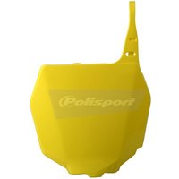 Polisport Front Number Board - Suzuki RM 125/250 2001-08 - Yellow