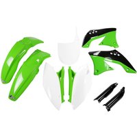 Image of KAKIT216F@999 - UFO Full Plastics Kit - Kawasaki KXF450 2010-11 - OEM