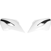 HU03353#041 - UFO Replacement Radiator Scoops For Husqvarna FC250 2014-2015 - White