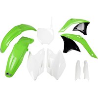 Image of KAKIT208F@999 - UFO Full Plastics Kit - Kawasaki KXF250 2007 - OEM