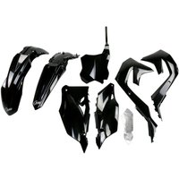 KAKIT227F@001 - KAKIT227@001 - UFO Full Plastics Kit - Kawasaki KXF450 2019-20 - Black