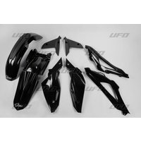 HUKIT607@001 - HUKIT607@001 - UFO Full Plastics Kit - Husqvarna TC 250/450/510 2008 - Black