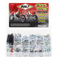 Image of Bolt Hardware Early Steel Frame Pro Pack Fastener Pack - Honda CR 125/250/500 1985-2007
