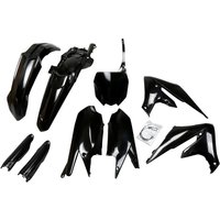Image of YAKIT321F@001 - UFO Full Plastics Kit - Yamaha YZF450 2018 - Black