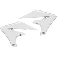 Polisport Radiator Scoops - Yamaha YZF250 2019-23, YZF450 2018-22, YZF250X & WRF250 2020-23, YZF450X & WRF450 2019-23 - White