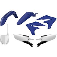 Image of Polisport Plastics Kit - Yamaha YZF250 2019-23, YZF450 2018-22 - OEM (Blue/White)