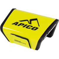 Image of Apico Trial Performance Oversize Handlebar Pad - Yellow