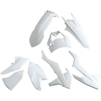 Image of KTKIT523F@047 - KTKIT523@047 - UFO Full Plastics Kit - KTM EXC 250/300 & EXC-F 250/350/500 2017-19 - White