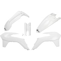 KTKIT516F@047 - KTKIT516@047 - UFO Standard Plastics Kit - KTM EXC 125/200/250/300/450/500 2014-16 - White