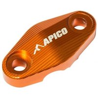 Apico Brake Hose Clamp - KTM SX/SXF 125-450 2015-24, EXC/EXC-F 125-500 2016-24 - Orange