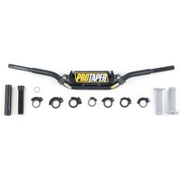 Pro Taper Micro Bar Handlebars, Throttle Tube & Grips Kit - Schoolboy KTM 50 Bend - Black