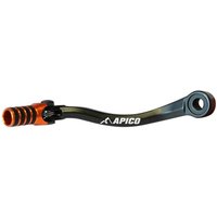Apico Elite Gear Pedal - KTM SX 85/105 2003-17, Husqvarna TC85 2014-17 - Black/ Orange
