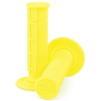 Image of Pro Taper RC Single Density Half Waffle Grips - Neon Yellow