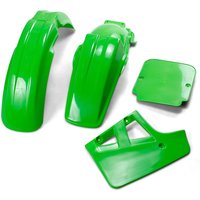 KAKIT198@026 - KAKIT198@026 - UFO Plastics Kit - Kawasaki KX125 1988 - Green