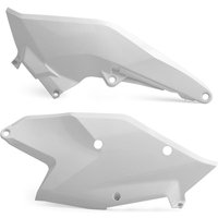 Polisport Side Panels - KTM SX/SXF/XC-F 2016-17, EXC/EXC-F 2017 - White