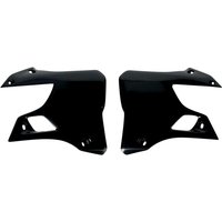 YA02898#001 - YA02898#001 - UFO Radiator Scoops - Yamaha YZ 125/250 1996-2001 - Black