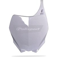 Polisport Front Number Board - Yamaha YZ 125/250 2005-14 YZF 2005-09 - White