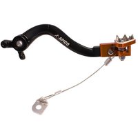Apico Brake Pedal - KTM SX85 & Husqvarna TC85 2018-24 - Black/ Orange