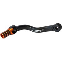 Apico Elite Gear Pedal - KTM SX/EXC250-300 1994-2016, Husqvarna TE/TC 250-300 2011-16 - Black/ Orange