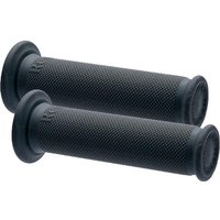 Image of Renthal G096 Trials Full Diamond Medium Grips - Grey