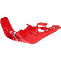 Polisport Fortress Skid Plate With Linkage Protector - Beta RR 250/300 2020-2025 - Red