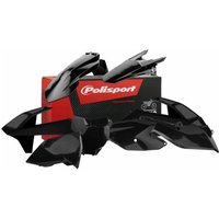 Image of Polisport Full Plastics Kit - KTM SX 125/150 & SXF 250/350/450 2016-18 - Black