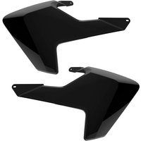 Polisport Radiator Scoops - Husqvarna TC125 & FC 250-450 2016-18, TC250 2017-18 - Black