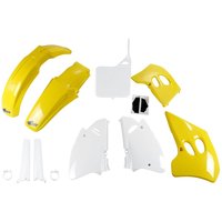 Image of SUKIT394F@999 - UFO Plastics Kit - Suzuki RM 125/250 1994-95 - OEM