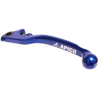 Image of Apico Elite Forged Trials Clutch Lever Inc Adjuster - To Fit Grimeca - Blue
