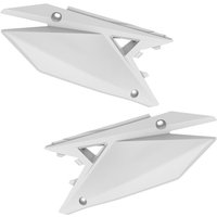 Polisport Side Panels - Suzuki RMZ250 2019-23, RMZ450 2018-23 - White