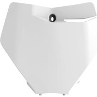 Polisport Front Number Board - KTM SX/SXF 125-450 2019-22 - White