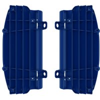Image of Polisport Radiator Louvres - KTM SX/SXF 2016-22, XC-W/EXC/EXC-F 2017-22, Husqvarna TC/FC 2016-22, TE/FE 2017-22 - Blue