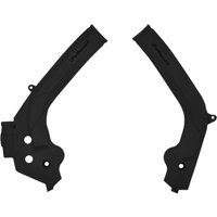 Polisport Frame Protectors - KTM/Husqvarna SX/SXF 2016-18, EXC/EXC-F 2017-19, FC/TC/FX/TX 2016-18, TE/FE 2017-19 - Black